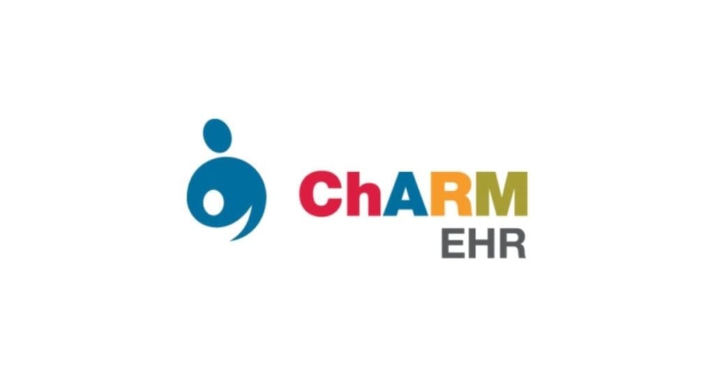 Charm EHR logo on a white background