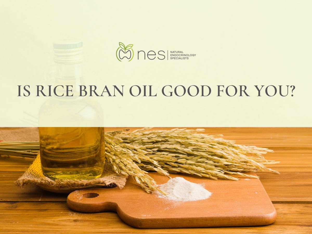 The benefits of rice bran oil vs olive oil, by Natural Nice - Rice Bran Oil