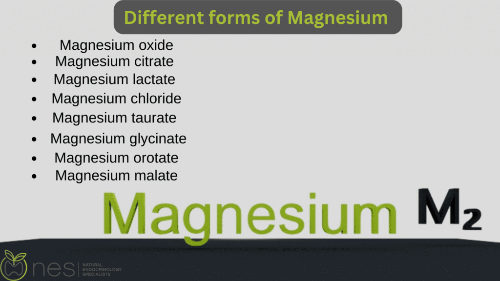 Different forms of Magnesium for The Importance of Magnesium for Energy and Overall Health