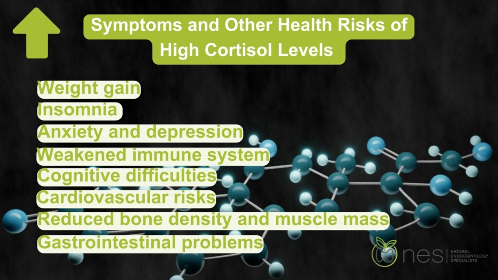 Symptoms of high cortisol levels, women's health and the menstrual cycle