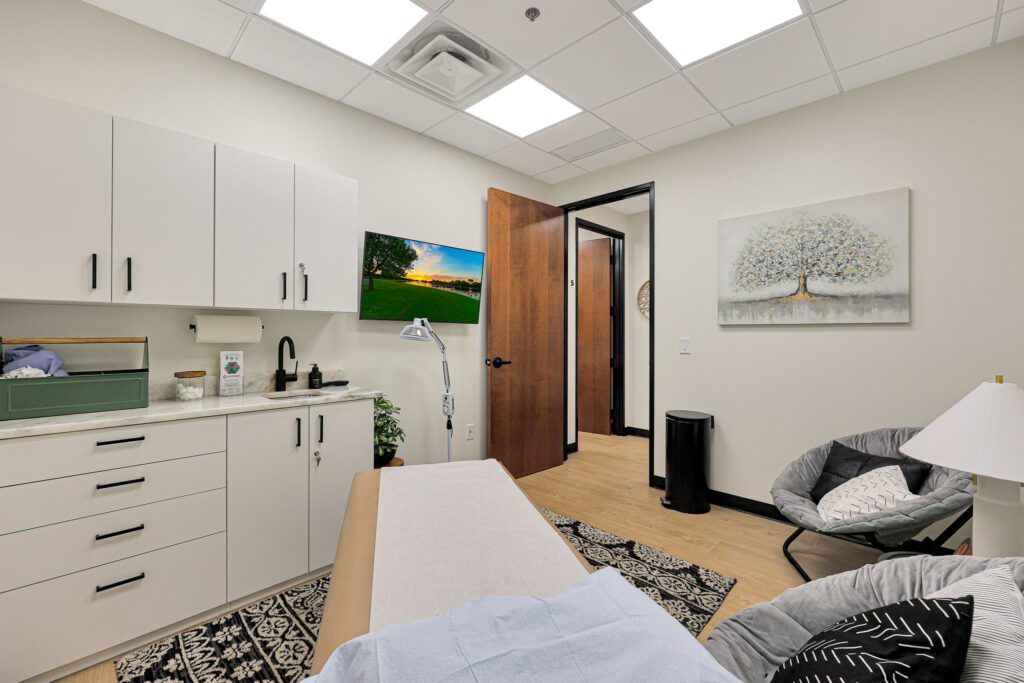 Natural Endocrinology Specialists consultation room at their office