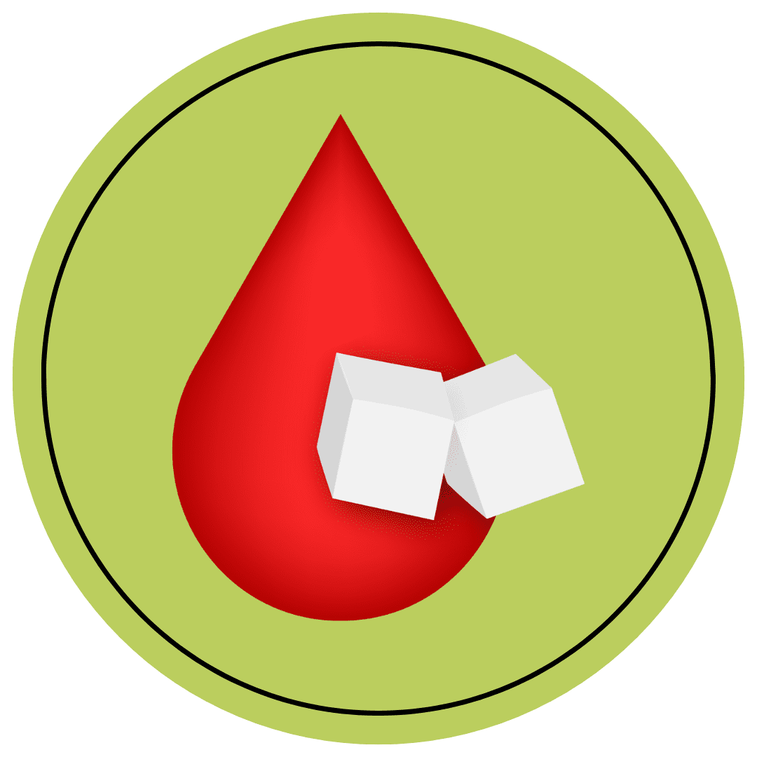 illustration of blood sugar