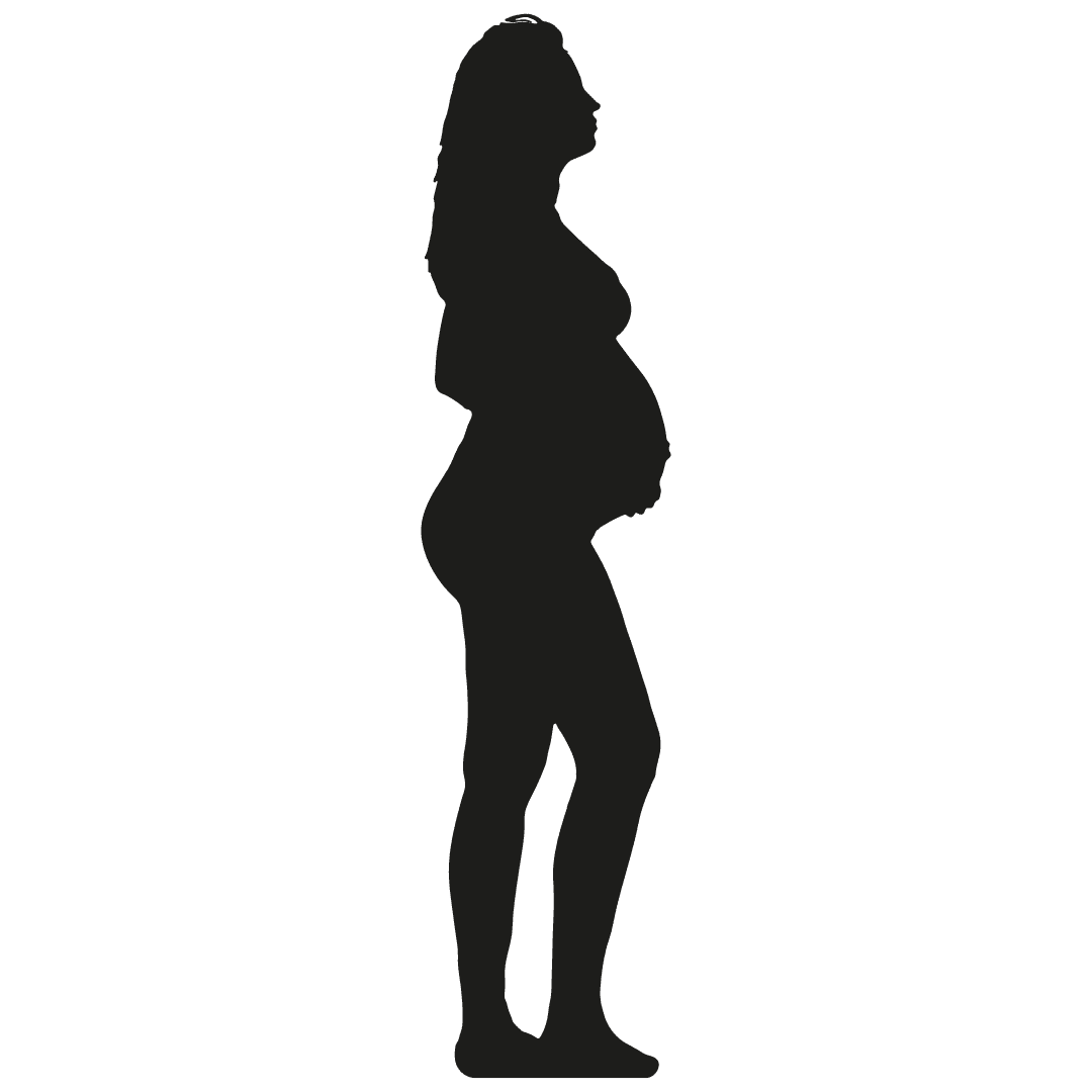 icon of a pregnant woman