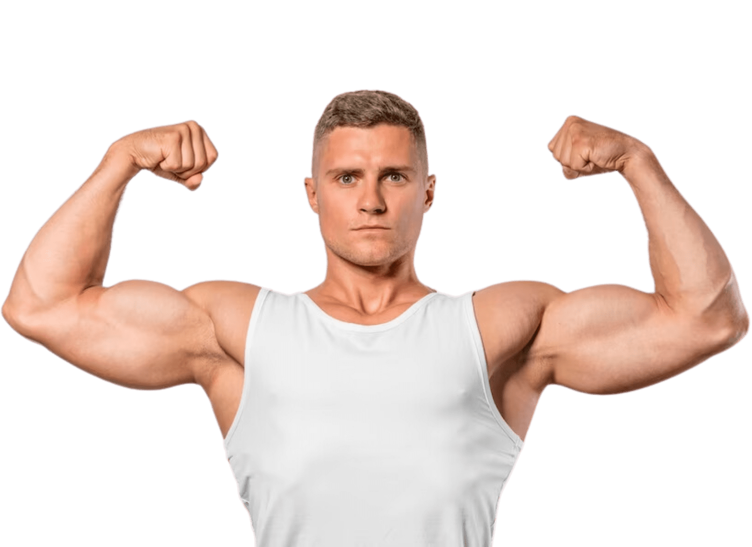 high testosterone picture representation on a transparent background