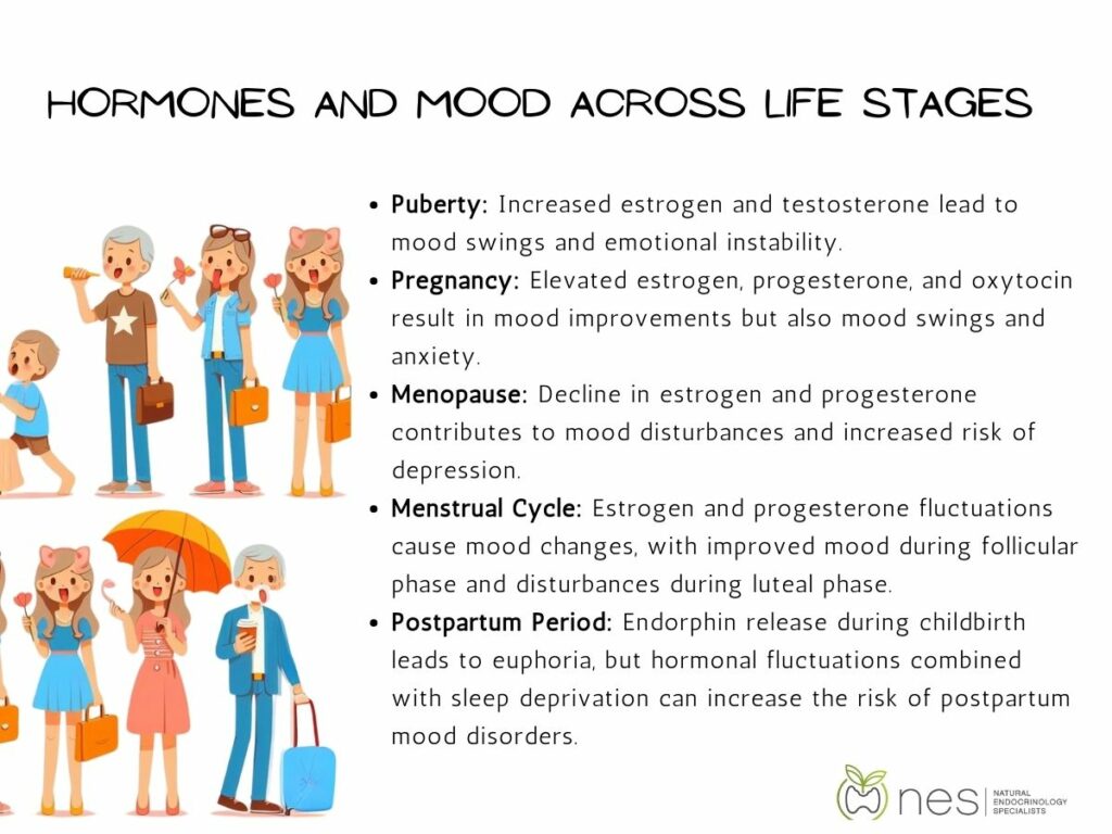 Link between hormones and mood