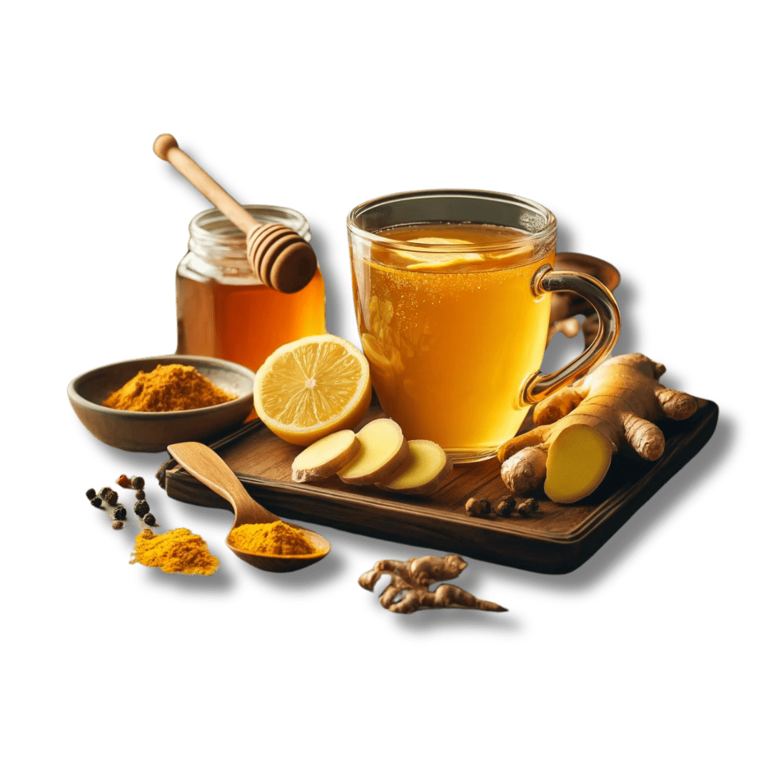 immune boosting tea pictorial representation