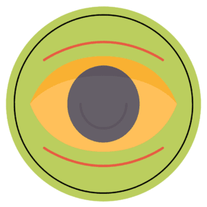 jaundice eyes icon