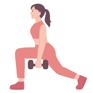 regular exercise icon on a transparent background